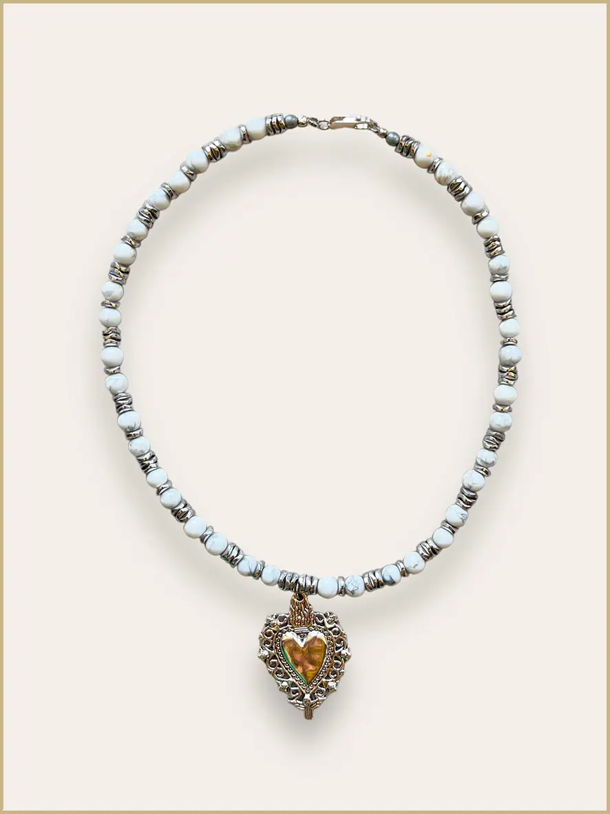 Collier Coeur Cordelia – Image 2