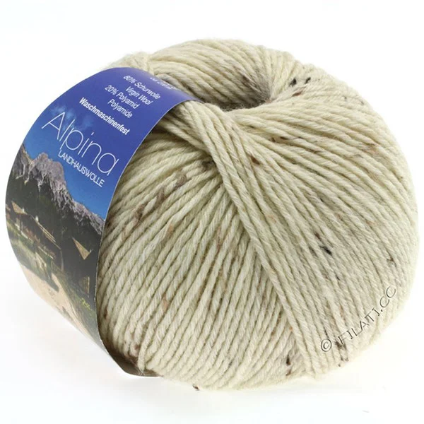 Alpina Landhauswolle Naturel chiné 8 – Lana grossa