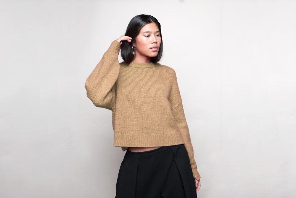 Pull Cachemire Beige