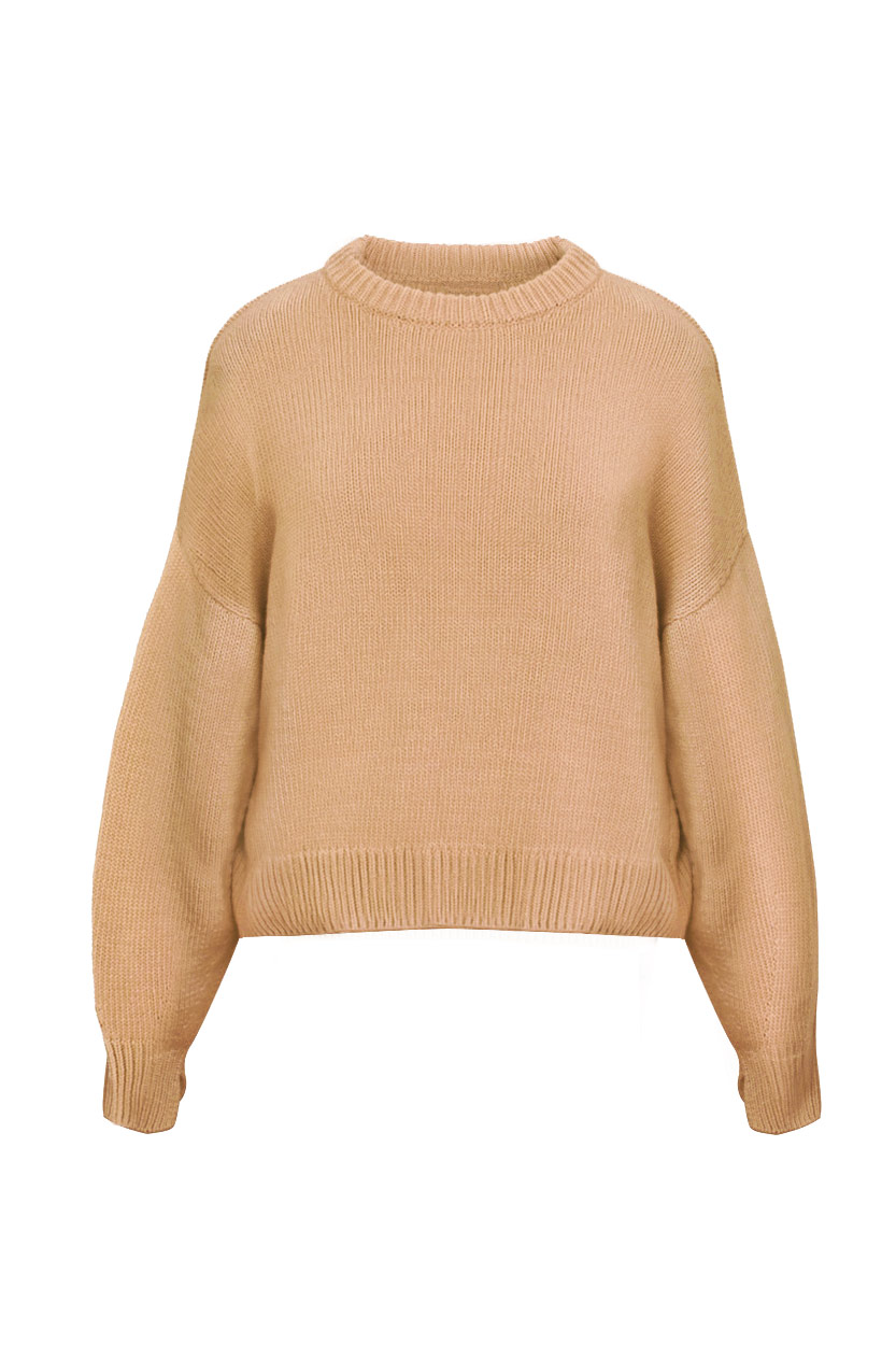 Pull Cachemire Beige – Image 4