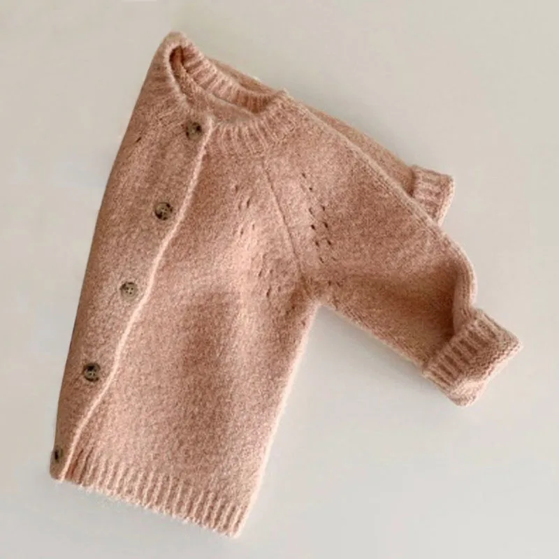 Gilet en laine tricoté pour bébé fille – Image 7
