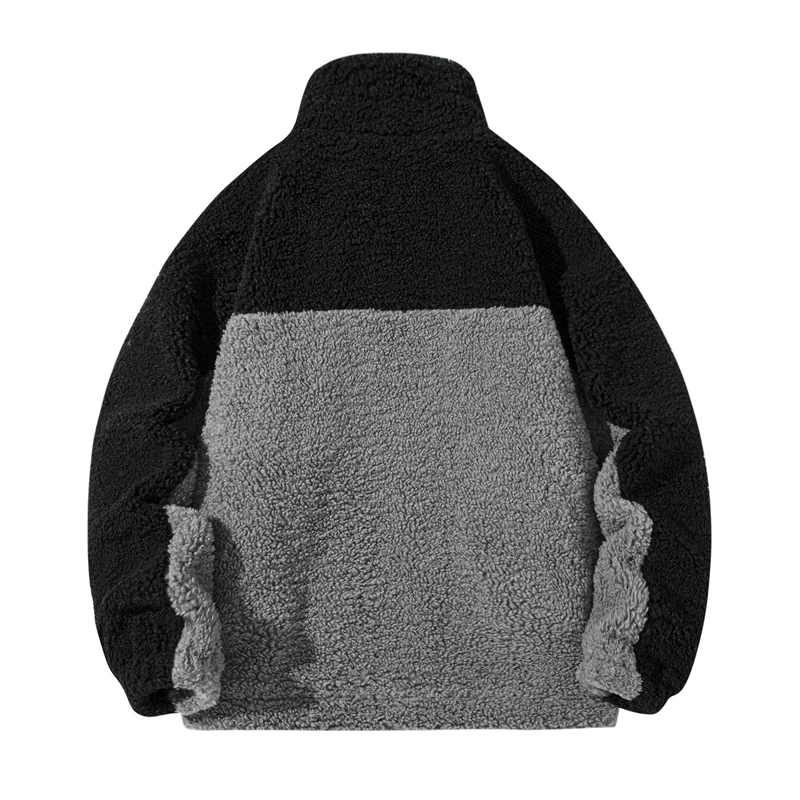 Gilet moumoute bicolore pour homme – Image 5