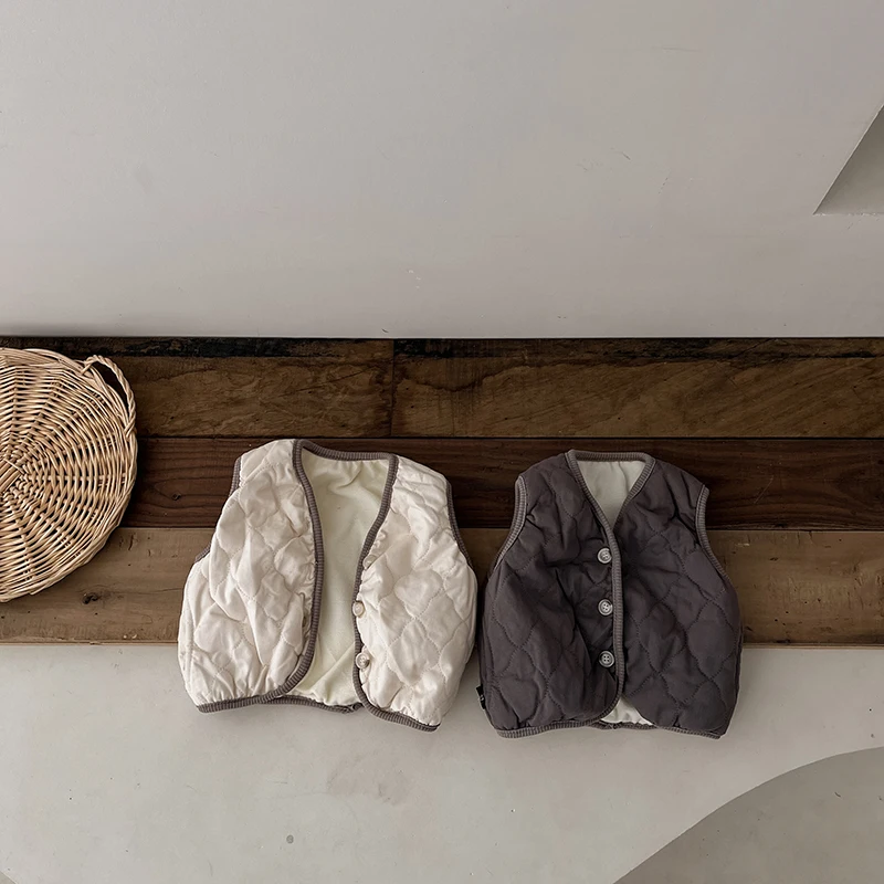 Gilet sans manches matelassé pour bébé – Image 3