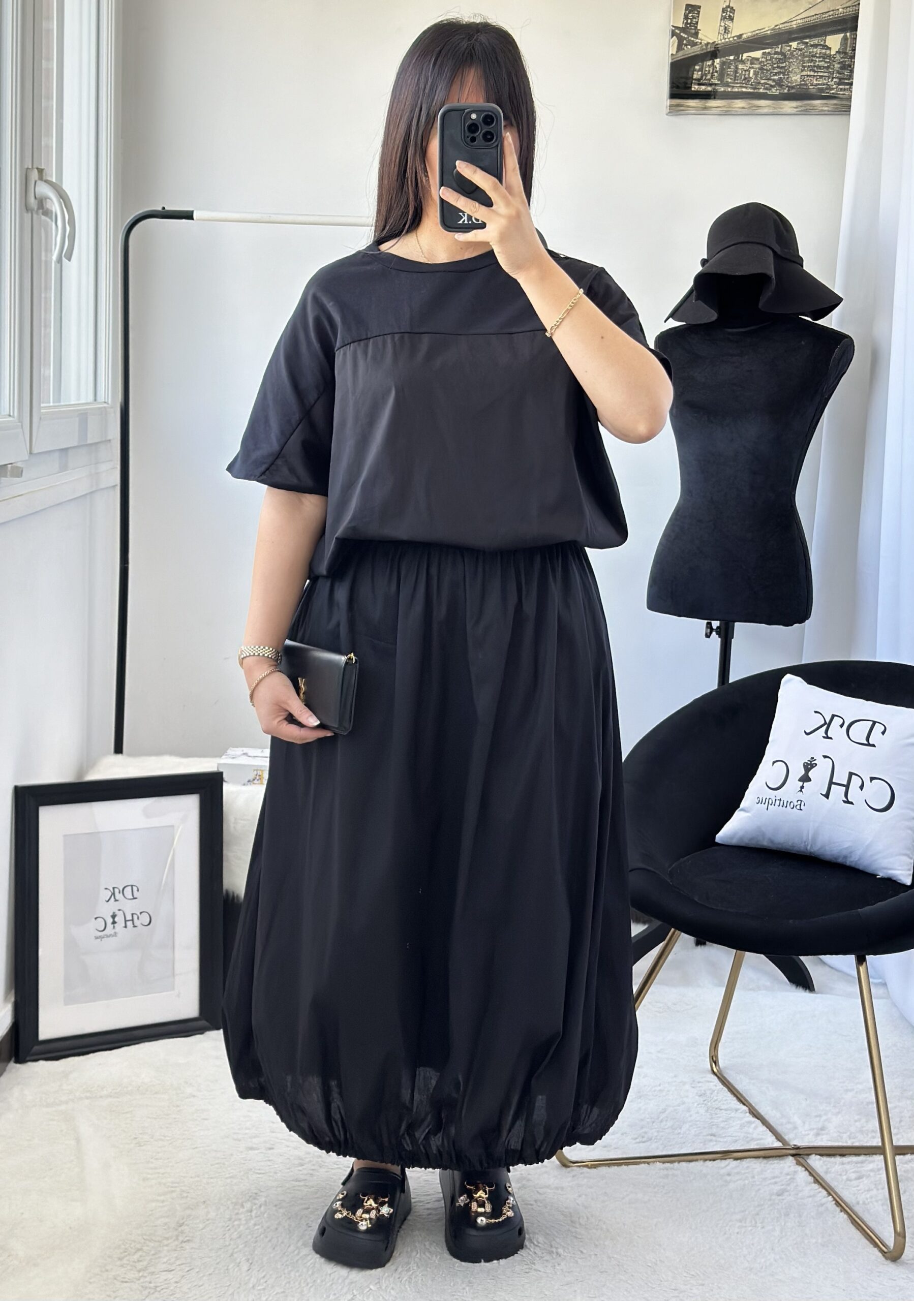 Ensemble Camelia Noir – Image 2