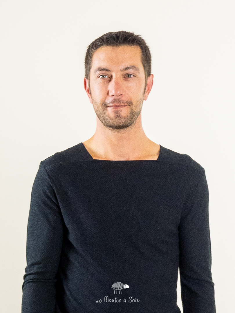 tee-shirt Matelot homme laine mérinos bio et soie – Image 5