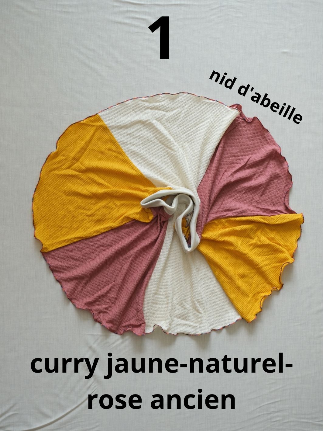 Jupe Kitourne multicolore laine mérinos et soie – Image 2