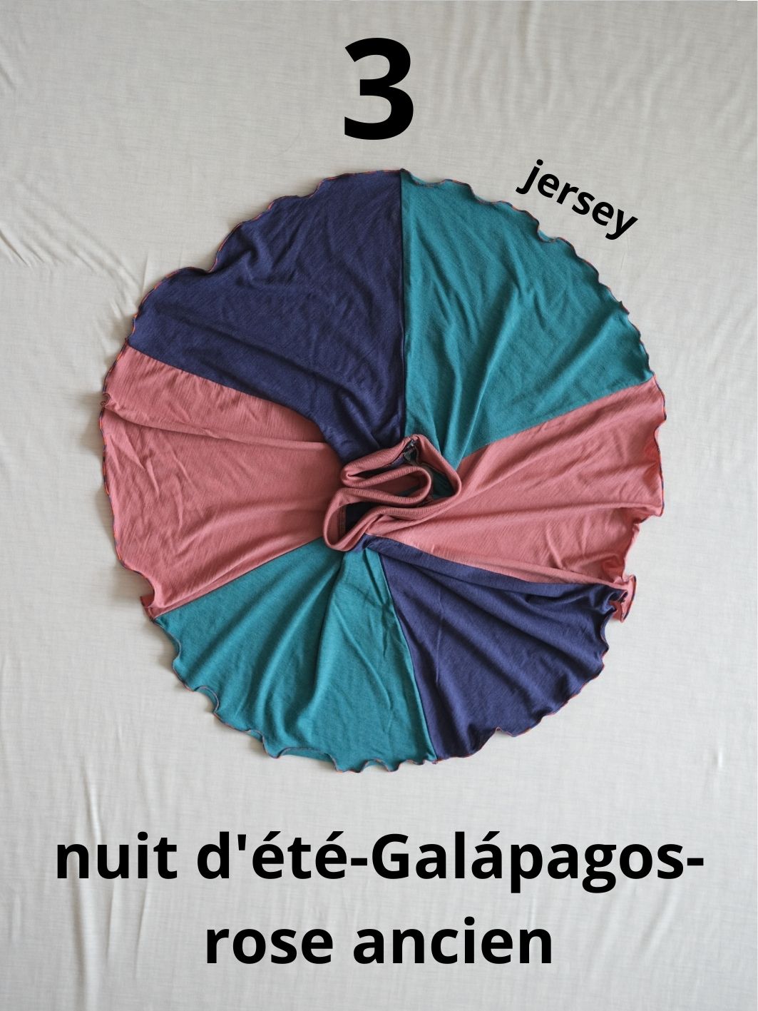 Jupe Kitourne multicolore laine mérinos et soie – Image 4