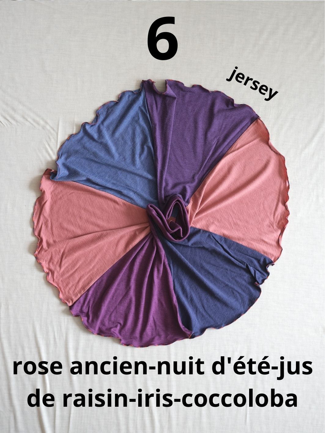 Jupe Kitourne multicolore laine mérinos et soie – Image 7