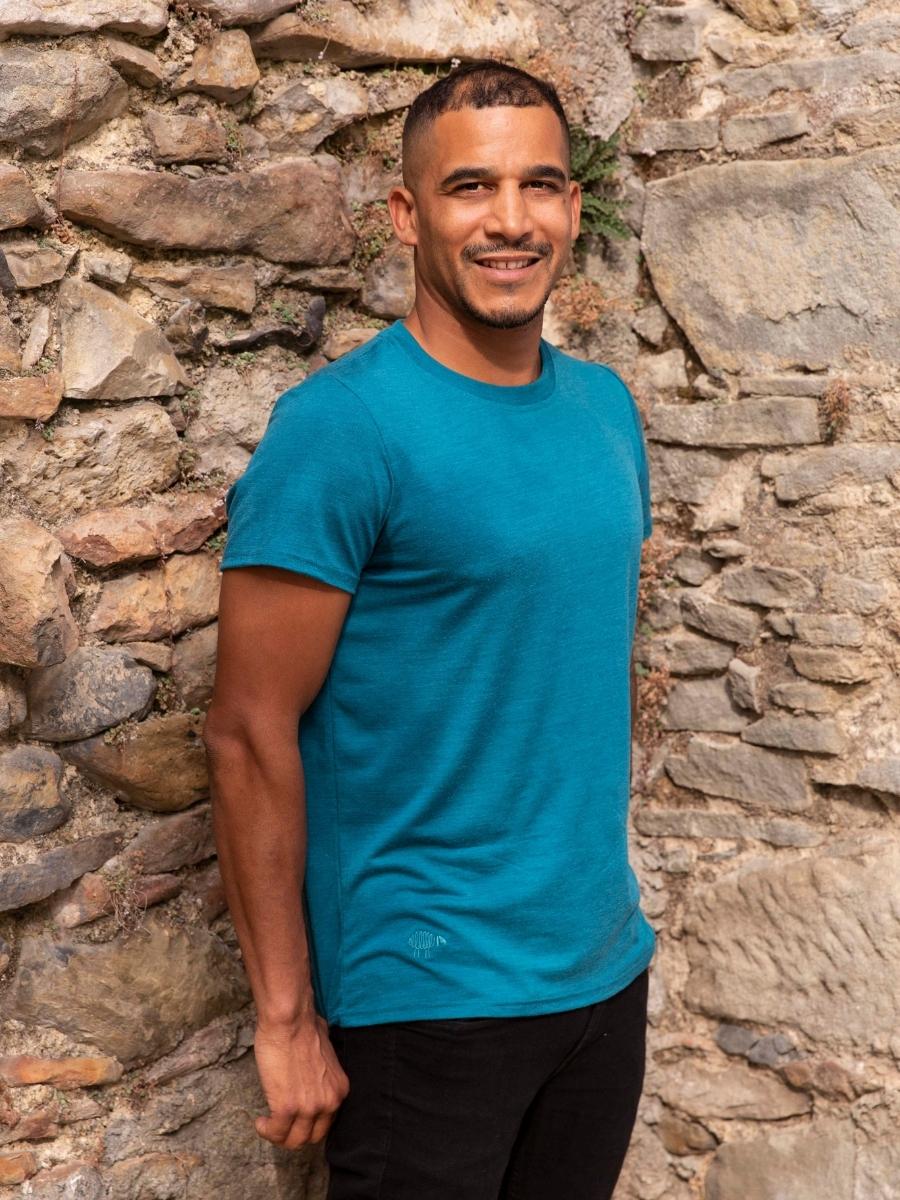 tee-shirt Basic homme jersey laine mérinos bio et soie – Image 5
