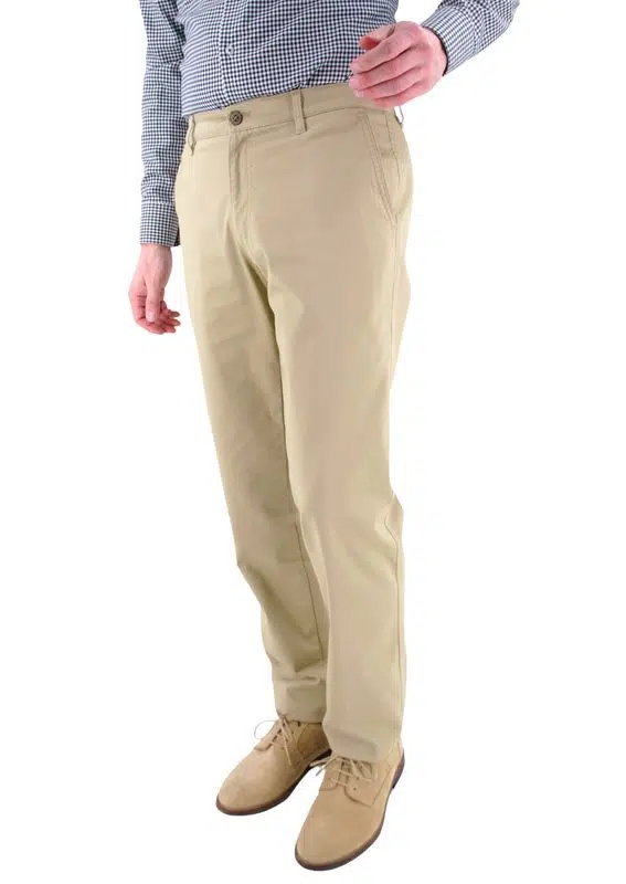 Pantalon grande taille Mens Madison-U x-tend beige 4800men