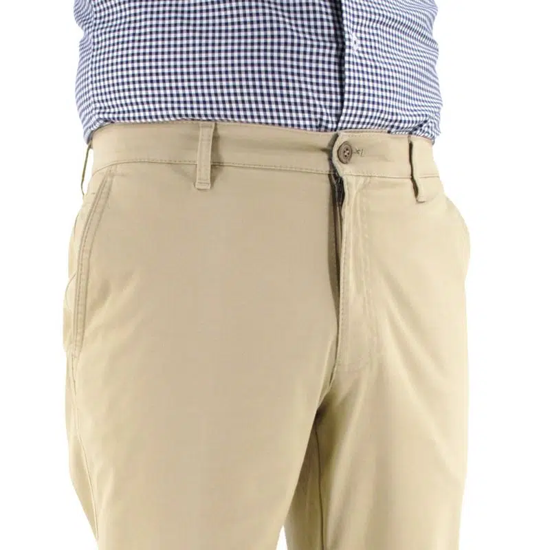 Pantalon grande taille Mens Madison-U x-tend beige 4800men – Image 2