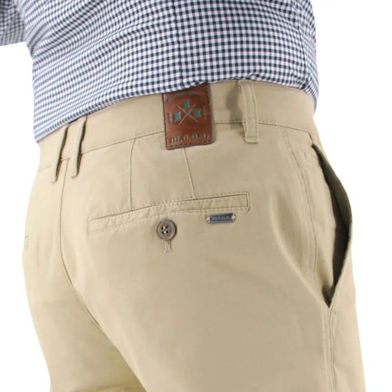 Pantalon grande taille Mens Madison-U x-tend beige 4800men – Image 3