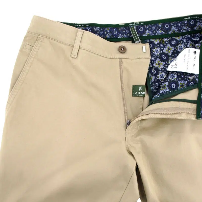 Pantalon grande taille Mens Madison-U x-tend beige 4800men – Image 4