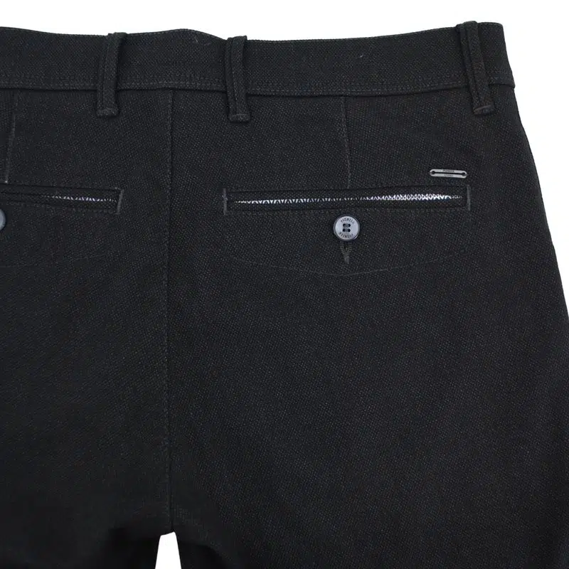 Pantalon PIONNER Robert en poly-viscose anthracite 1215pi – Image 5