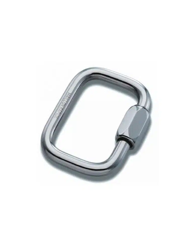 Maillon Rapide Carré 6 ou 7mm INOX