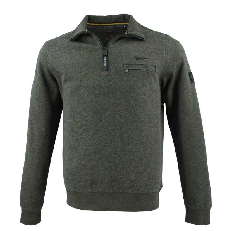 pull sweat MONTE CARLO vert kaki