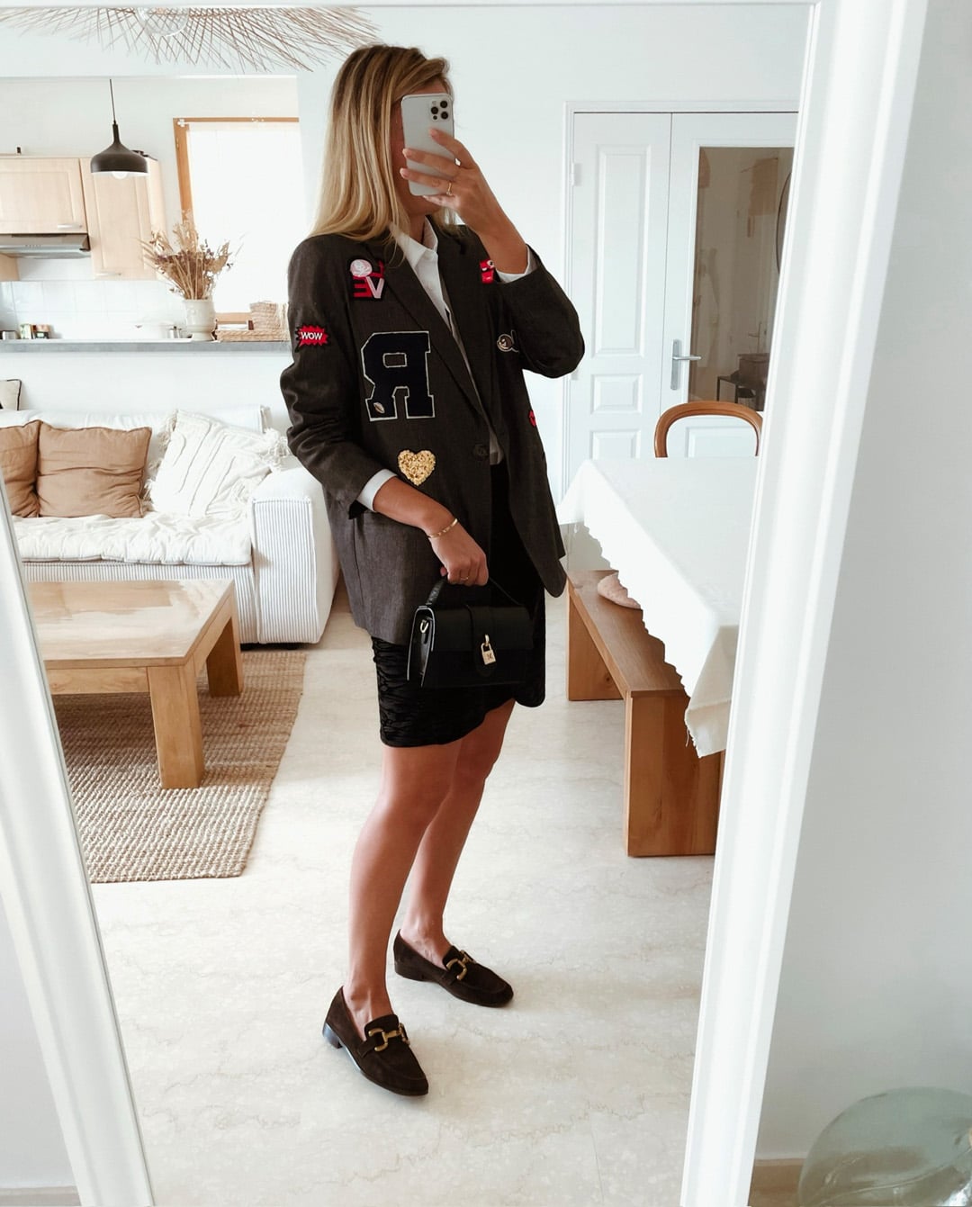 Veste Gris foncé Ecussons Ralf – Image 2