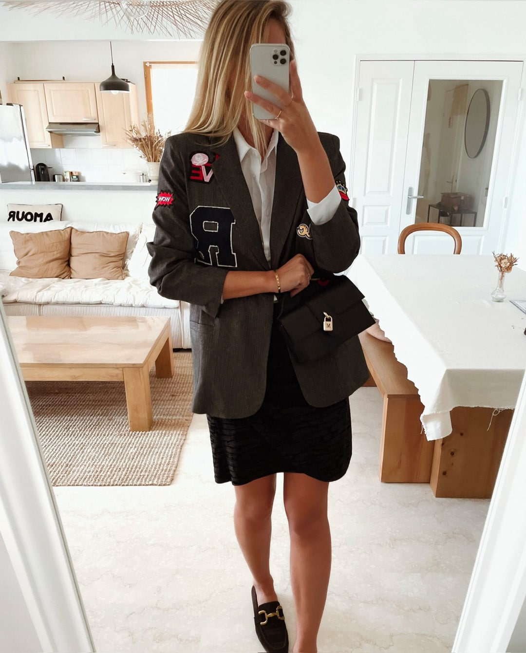 Veste Gris foncé Ecussons Ralf – Image 5