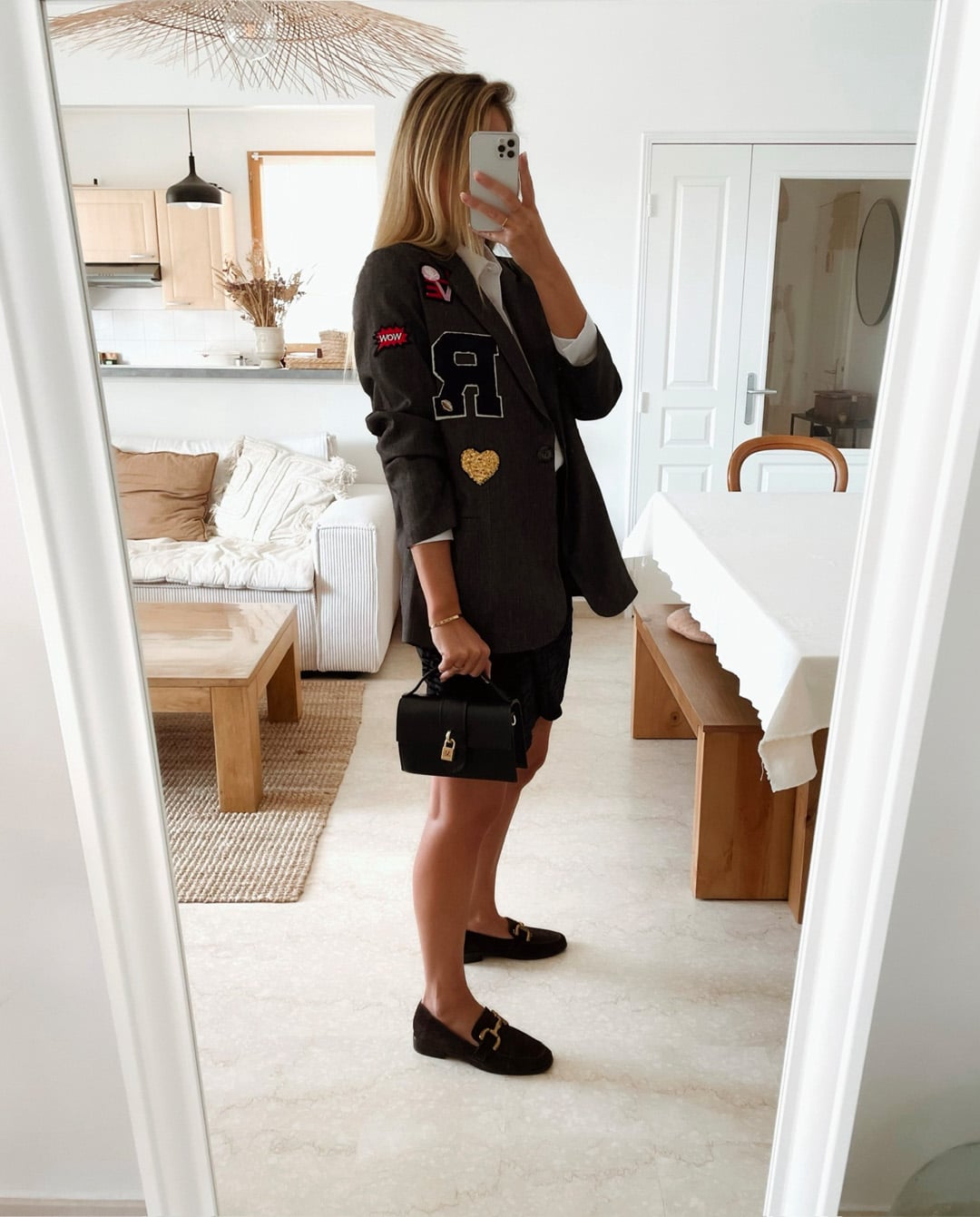 Veste Gris foncé Ecussons Ralf – Image 4