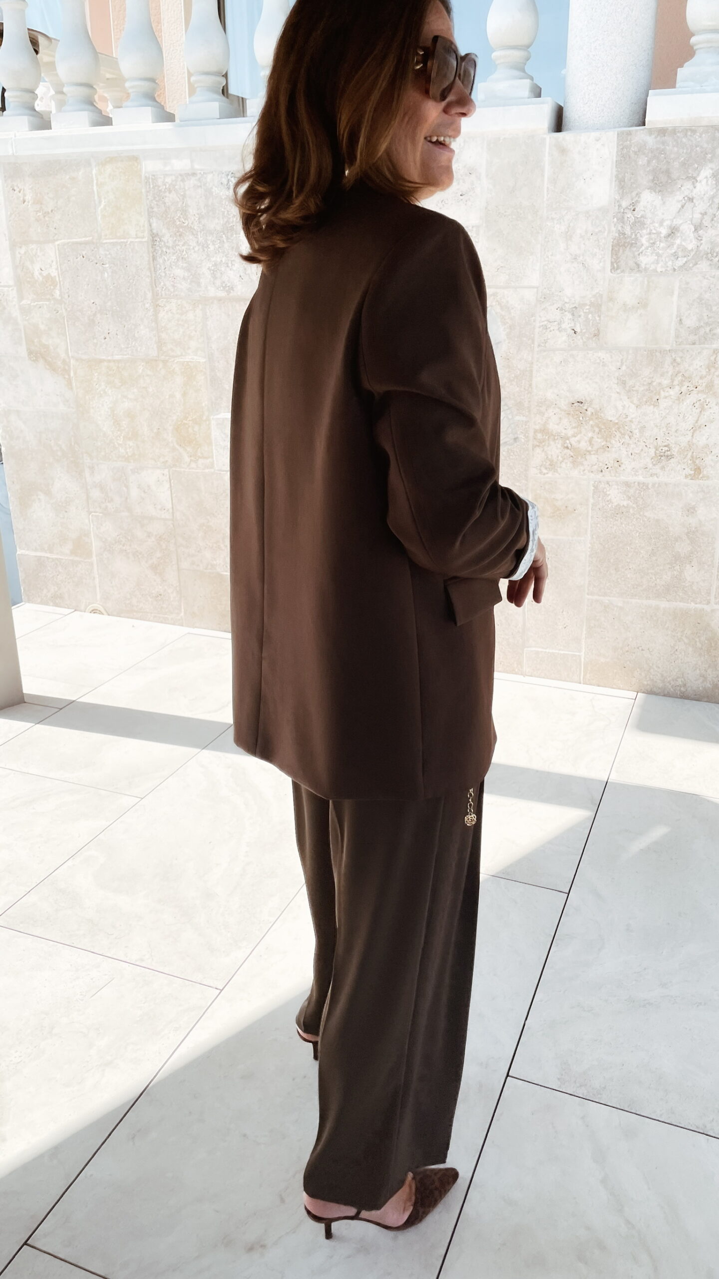 Veste Marron Dentelle – Image 5